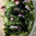 あゆたっくん's cooksnap of when they made すし酢で！タコとわかめとキュウリの酢の物.