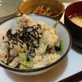 matzoo's cooksnap of when they made 三つ葉香る♡そぼろしめじのまぜご飯.
