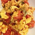としゆか's cooksnap of when they made 簡単！トマトの卵炒め.
