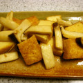 小豆ミルク's cooksnap of when they made 厚揚げさんのバターしょうゆ.