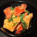 PARNELL's cooksnap of when they made 厚揚げのにらとま✿みそ煮こみ.