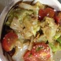 あゆくんかーちゃん's cooksnap of when they made キャベツとプチトマトのごまあえ.