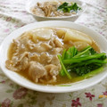夏の記念日's cooksnap of when they made 簡単に！かぶと豚肉の治部煮風.