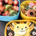 Ｍしんママ's cooksnap of when they made 子どもにもできる★簡単いちごの花飾り切り.