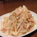 milow's cooksnap of when they made 玉ねぎと大根の梅サラダ.