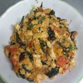erisoyu's cooksnap of when they made 身体に優しい✿豆腐と野菜の卵とじ.