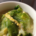 けなうり's cooksnap of when they made レタス と 卵 と しょうが のスープ☆.
