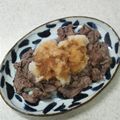 サーフブレイド's cooksnap of when they made 牛肉の炒め物　大根おろし味ポン.