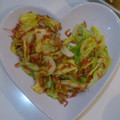 さとなみう's cooksnap of when they made 簡単春キャベツとオキアミ（小エビ炒め.