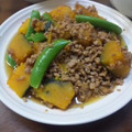 カーコリニスタ's cooksnap of when they made かぼちゃとひき肉の炊いたん.