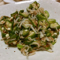 快くん's cooksnap of when they made おくらのしらす和え.