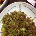 momojaken's cooksnap of when they made キャベツと合いびき肉のピリ辛炒め☆.