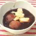 Marrietty's cooksnap of when they made 簡単～ぜんざい♪さつまいも入り。.