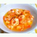 泣き虫なきこ's cooksnap of when they made スパニッシュ海老オリーブオイル炒めタパス.