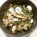 あさきち619's cooksnap of when they made ◆糖尿病のおかず◆生昆布とちくわの炒り煮.
