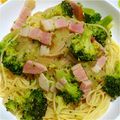 ST☆HS's cooksnap of when they made ブロッコリーベーコンパスタ.