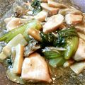 efuko♪'s cooksnap of when they made 鶏とチンゲンサイのキノコあんかけ.