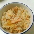 hummered's cooksnap of when they made 私の定番・サーモンの炊き込みご飯！.