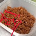 ❀まめりん❀'s cooksnap of when they made 赤味噌で♪旨！辛！肉味噌.