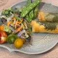 たべものにっき　tabemono's cooksnap of when they made 鶏ささみの春巻き.