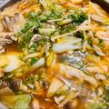 料理男子部🍻's cooksnap of when they made 余ったキムチでキムチ鍋.