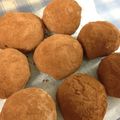 はるる♡'s cooksnap of when they made 簡単一口生チョコ大福✿.