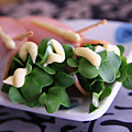 みみんご。's cooksnap of when they made ハムとカイワレの森.