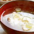 umemodoki's cooksnap of when they made ふわふわ卵のお吸い物.