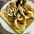 meff's cooksnap of when they made ☆難易度S級☆マヨトンカツトースト.