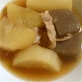 naatun's cooksnap of when they made 麺つゆで☆大根と鶏肉の簡単煮♪.