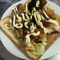 meff's cooksnap of when they made ☆難易度S級☆マヨトンカツトースト.