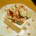 にゃんこ①年生's cooksnap of when they made 変わり冷奴Vol．2（鮭マヨのせ）.