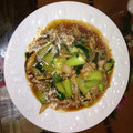 HYママ's cooksnap of when they made 超簡単☆厚揚げと青梗菜のピリ辛炒め.