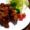 pumilala's cooksnap of when they made 鶏のから揚げ（塩麹味）.
