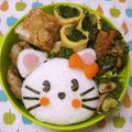 赤い電話's cooksnap of when they made キャラ弁 ネコ.