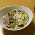 もんしゅしゅ's cooksnap of when they made 茄子とチーズの味噌卵とじ丼.