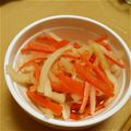 梨パフェ♪'s cooksnap of when they made ✿まろやか　紅白なます✿.