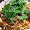machanene's cooksnap of when they made 納豆キムチパスタ.