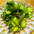 acoito's cooksnap of when they made きゅうりの酢の物.