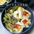 えまっちママ's cooksnap of when they made ブロッコリーの芯としめじの炒め物.