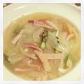 rikaaaaaたま's cooksnap of when they made 簡単！毎日食べたい☆玉ねぎコンソメスープ.
