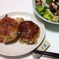 オリゴ's cooksnap of when they made リメイク！余ったご飯でもちもちおやき♪.