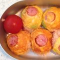 みろー's cooksnap of when they made たこ焼き器で☆プチオムライス.