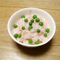 mh0118's cooksnap of when they made 小エビとグリンピースの春色ごはん.