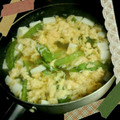 ぁゅち's cooksnap of when they made ＊豆腐と絹さやの卵スープ＊.