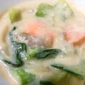 まんべんなく's cooksnap of when they made 青梗菜と鮭のクリーム煮.