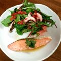 ∞まち∞'s cooksnap of when they made 苺ドレッシングのサラダ。.