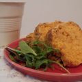 heho's cooksnap of when they made HMと野菜ジュースで。さくふわケークサレ.