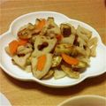 ふなここ's cooksnap of when they made 蓮根と人参のアンチョビ炒め.
