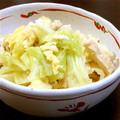 Noёlxxx's cooksnap of when they made 干しキャベツのくたくた　卵とじ.
